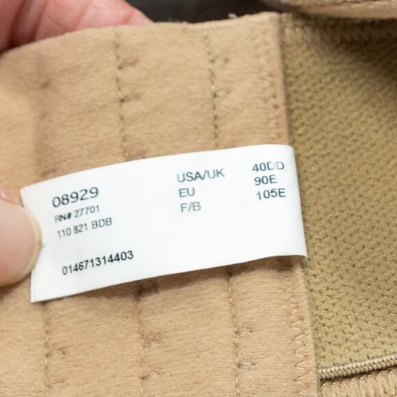 40DD Convertible Multiway Bra Detachable Straps Strapless Cross-Back NWOT - Picture 4 of 4